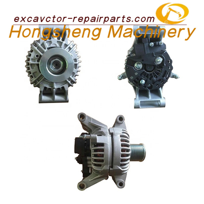 24V 115A 12PK Excavator Generator Carter E320D2 C6.6 Engine 0124655076