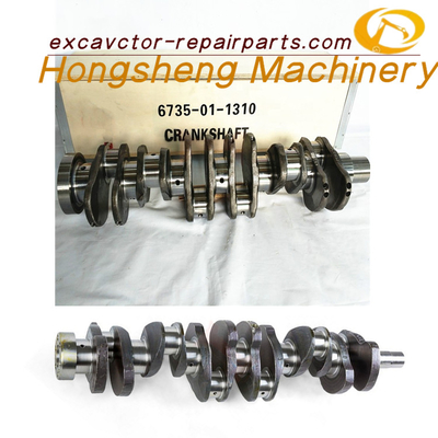 PC200-6 PC200-7 S6D102 Engine Crankshaft 6735-01-1310