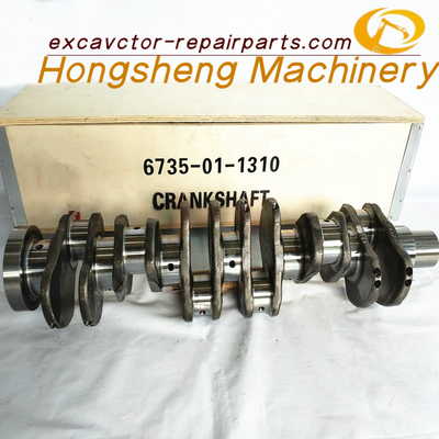 PC200-6 PC200-7 S6D102 Engine Crankshaft 6735-01-1310