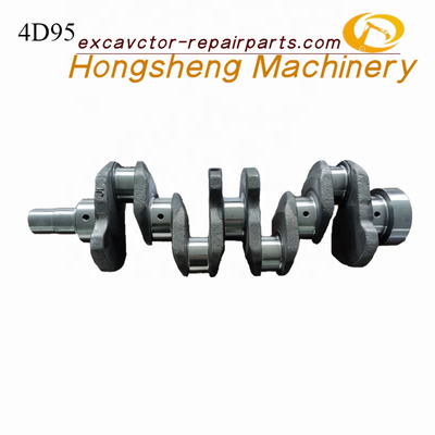 6204-31-1201 4D95 Excavator Engine Parts Komatsu Crankshaft 6205-31-1201
