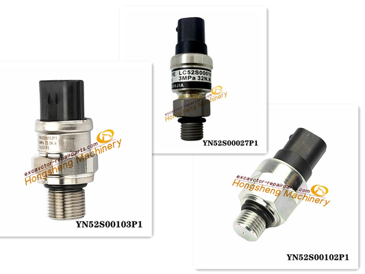 YN52S00027P1/103P1/102P1For Kobelco SK200-5/6/8 (high and low pressure) pressure sensor