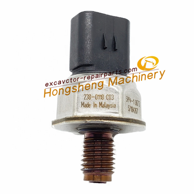 Common Rail Excavator Pressure Sensor Cat E312D E320D E323D 238-0118