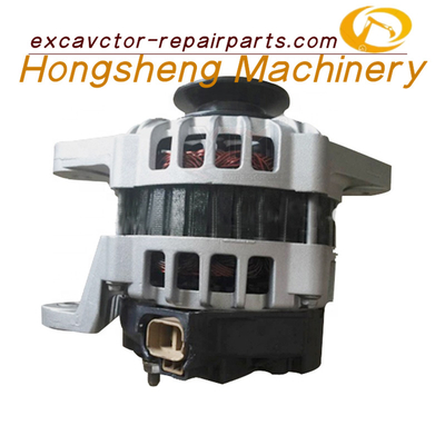 129E20-77200 EX70G Hitachi Generator Isuzu Engine 4JG1 24V 60A 1V