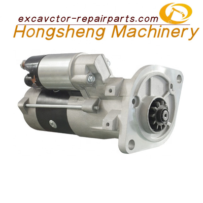 24V 11T 5.5KW Excavator Starter Motor Kobelco SK200-6 HD820 Isuzu 6D34 M8T87171