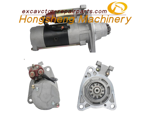 SK450 SK480-6 Excavator Starter Motor Mitsubishi 6D24 M9T60171 24V 11T 5.5KW