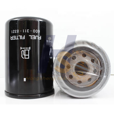 600-311-7460 / 9520 / 6220 Diesel Fuel Filter Komatsu PC60-7 PC78 130-7
