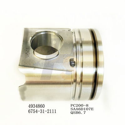 4934860 4955160 Excavator Engine Parts 6754-31-2111 For PC200-8 S6D107 QSB6.7